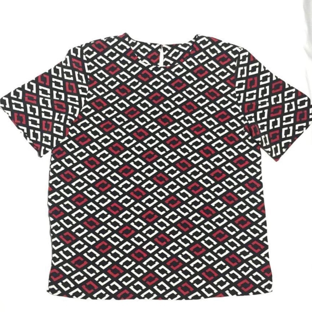 Diamond Pattern Blouse